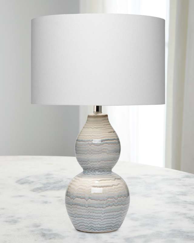Catalina Wave 24.5" Table Lamp